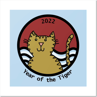 Year of the Tiger 2022 Posters and Art